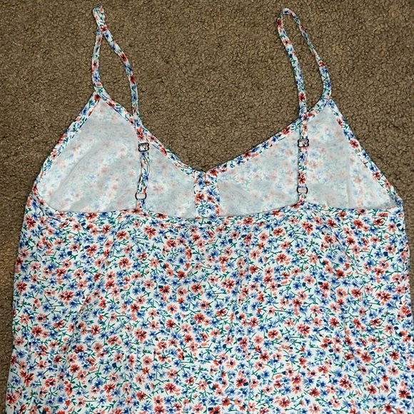 Rails Frida Midi Ruffle High Low Dress Wild Daisies Floral Small - Picture 8 of 10